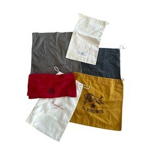 VALENTINO Vivier Carolina Herrera Travel Dustbag Lot